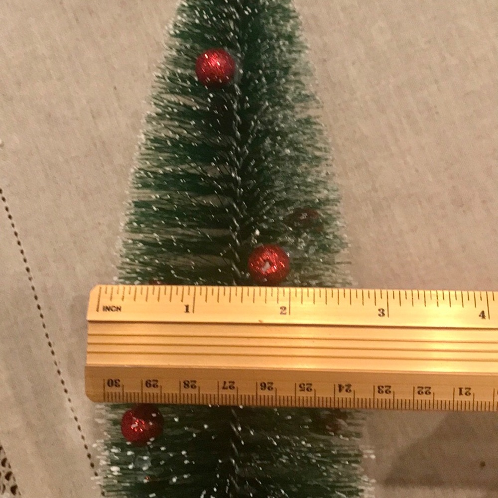 Set of 3 Bottle Brush Christmas Tree - Picture 6 of 12